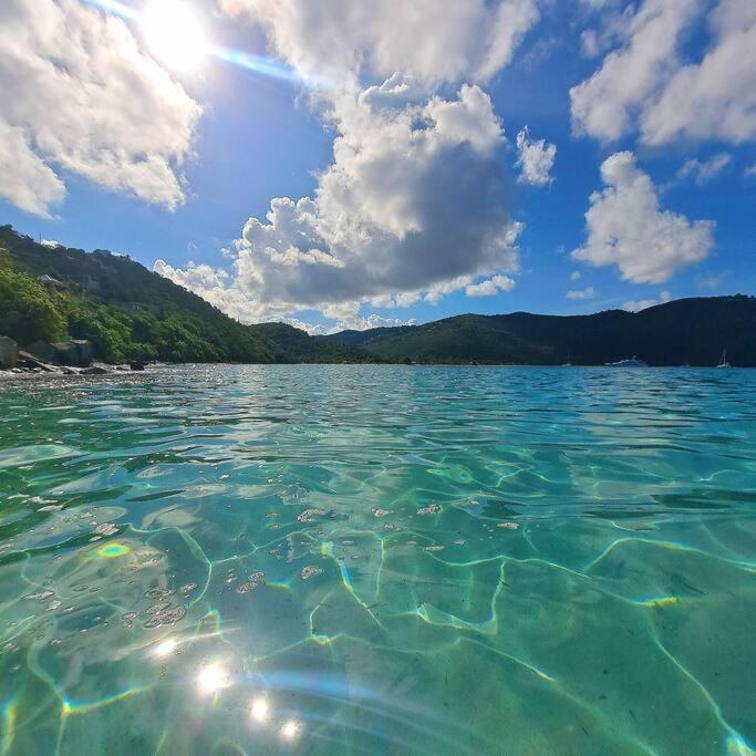 Sailfish Villa Luxury Beachfront Estate Magens Bay Cruz Bay Экстерьер фото
