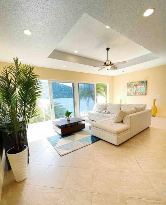 Sailfish Villa Luxury Beachfront Estate Magens Bay Cruz Bay Экстерьер фото