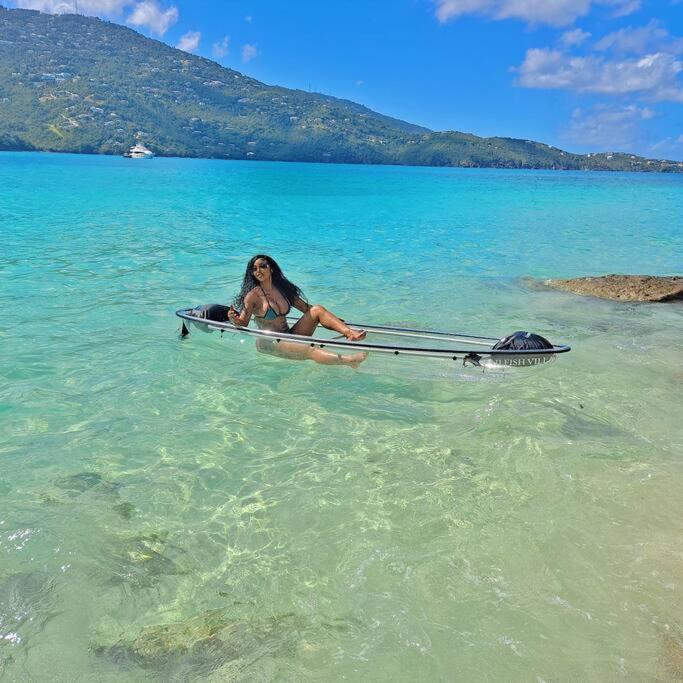 Sailfish Villa Luxury Beachfront Estate Magens Bay Cruz Bay Экстерьер фото